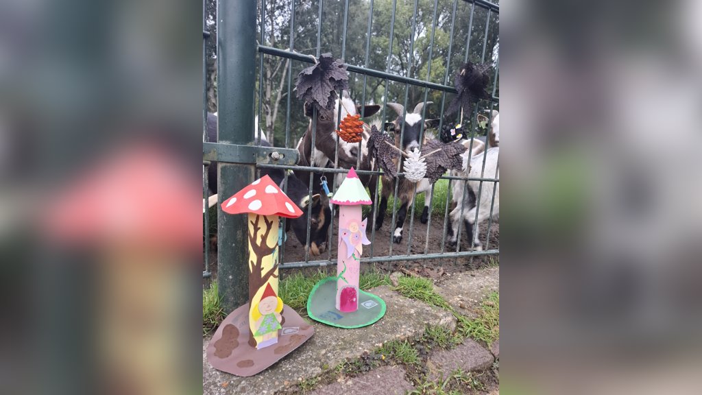 Knutselen bij de Dierenhof in Ridderkerk